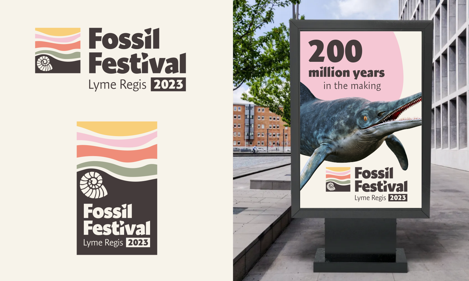 Fossil Festival Branding 1